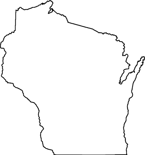 Wisconsin kartta